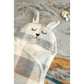 Jollein - Wikkeldeken Bunny Check - Boucle