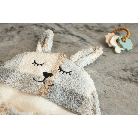 Jollein - Wikkeldeken Bunny Check - Boucle