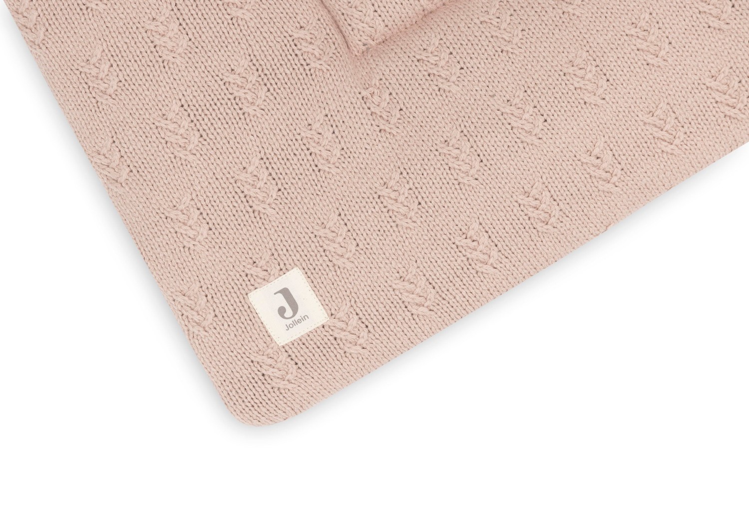 Boxkleed 75x95cm Grain Knit - Wild Rose - afbeelding 3