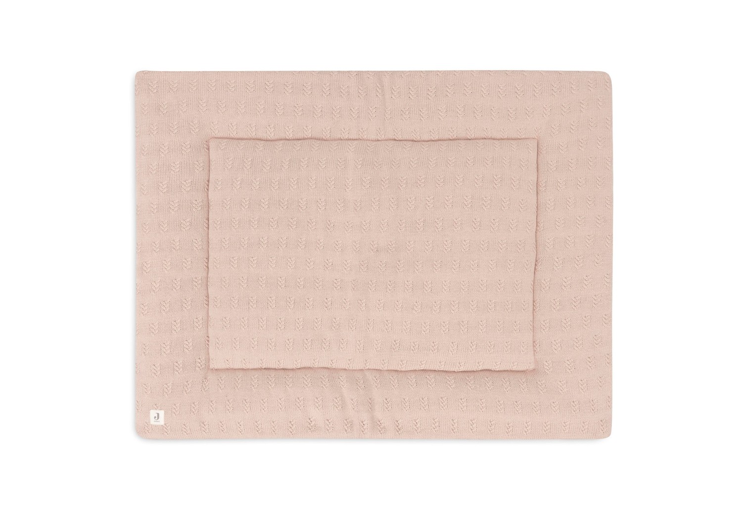 Boxkleed 75x95cm Grain Knit - Wild Rose