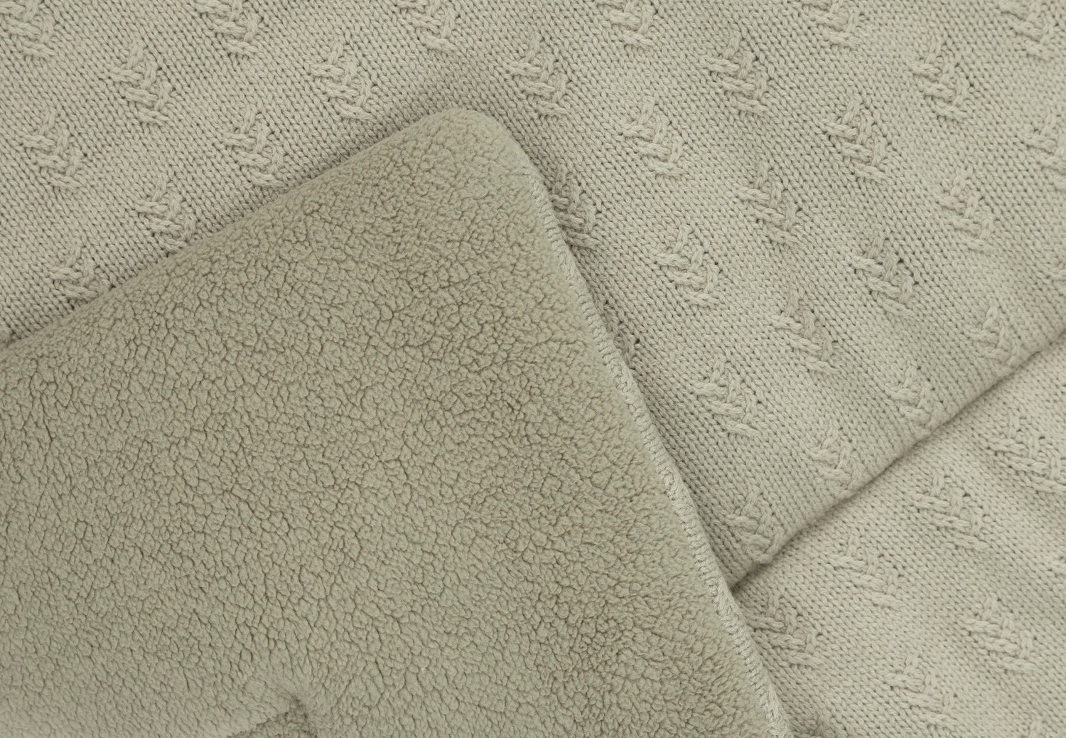 Boxkleed Grain Knit - Olive Green - afbeelding 6