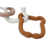 Jollein - Siliconen Speelgoed Ringen - Teddy Bear