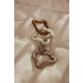 Jollein - Siliconen Speelgoed Ringen - Teddy Bear