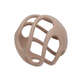 Jollein - Bijtring Bal Siliconen Ã 9,5cm - Biscuit