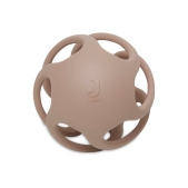 Jollein - Bijtring Bal Siliconen Ã 9,5cm - Biscuit