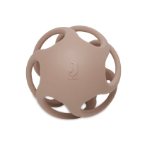 Jollein - Bijtring Bal Siliconen Ã 9,5cm - Biscuit