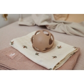 Jollein - Bijtring Bal Siliconen Ã 9,5cm - Biscuit