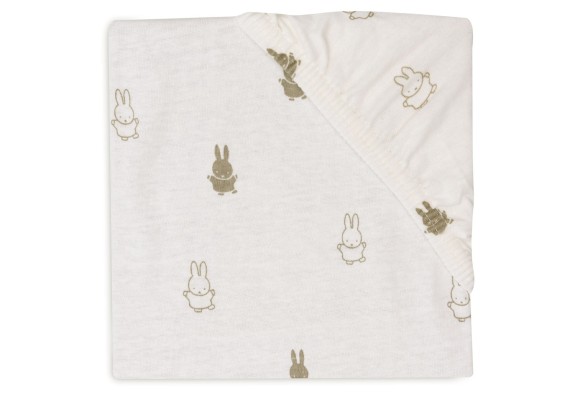 Jollein - Aankleedkussenhoes Happy Miffy - Olive Green