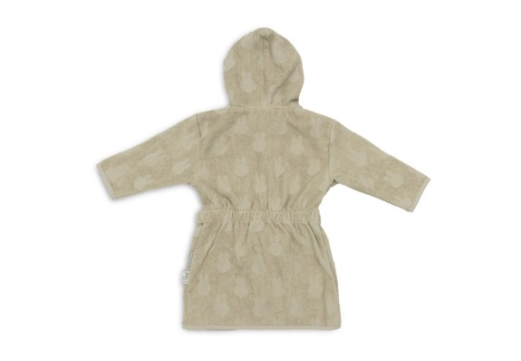 Badjas Miffy Jacquard voor 3-4 jaar - Olijfgroen