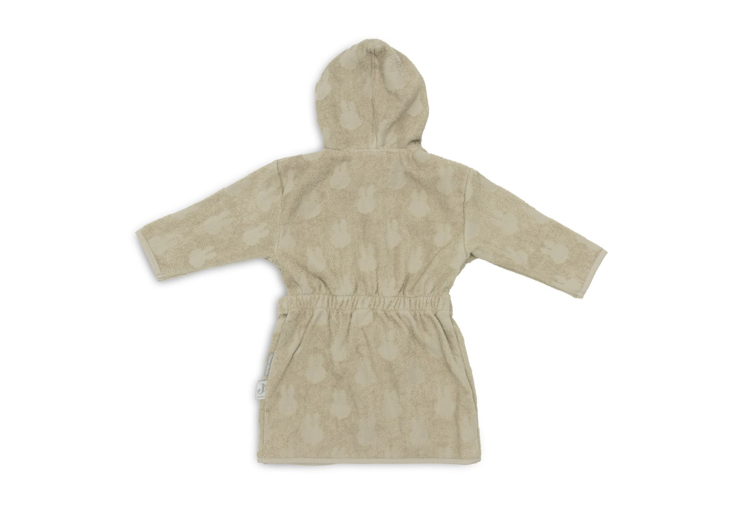 Badjas Miffy Jacquard voor 3-4 jaar - Olijfgroen - afbeelding 2
