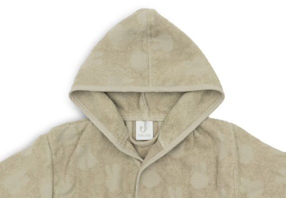 Badjas Miffy Jacquard voor 3-4 jaar - Olijfgroen