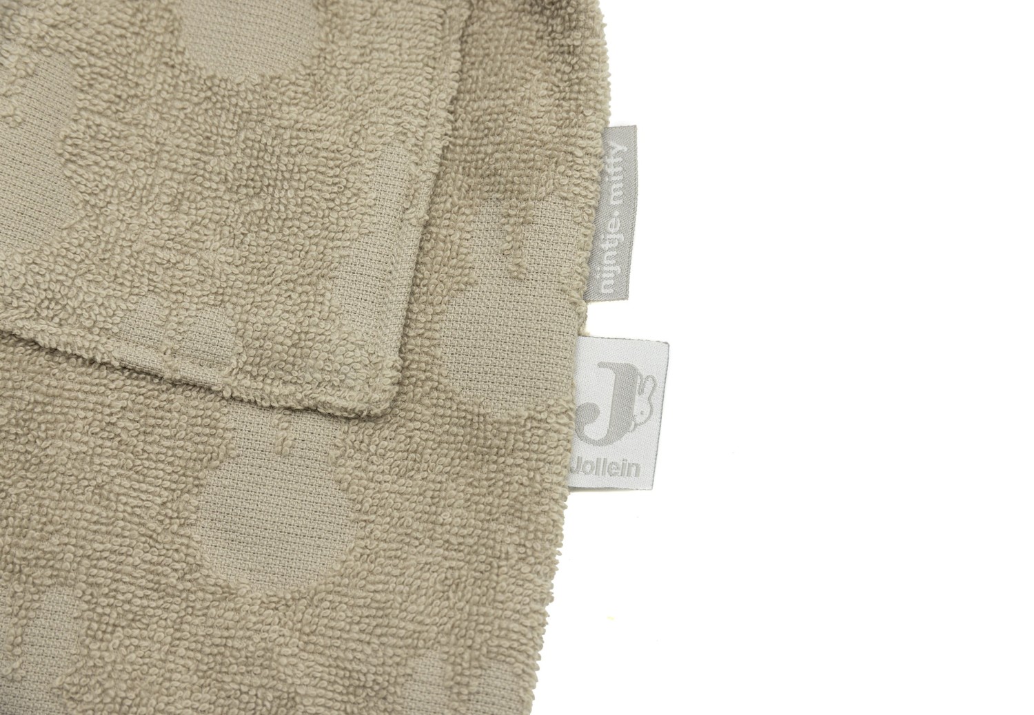 Badjas Miffy Jacquard voor 3-4 jaar - Olijfgroen - afbeelding 5