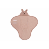 Jollein - Wikkeldeken Bunny - Wild Rose