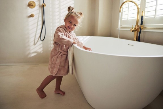 Jollein - Badjas Miffy Jacquard - Wild Rose