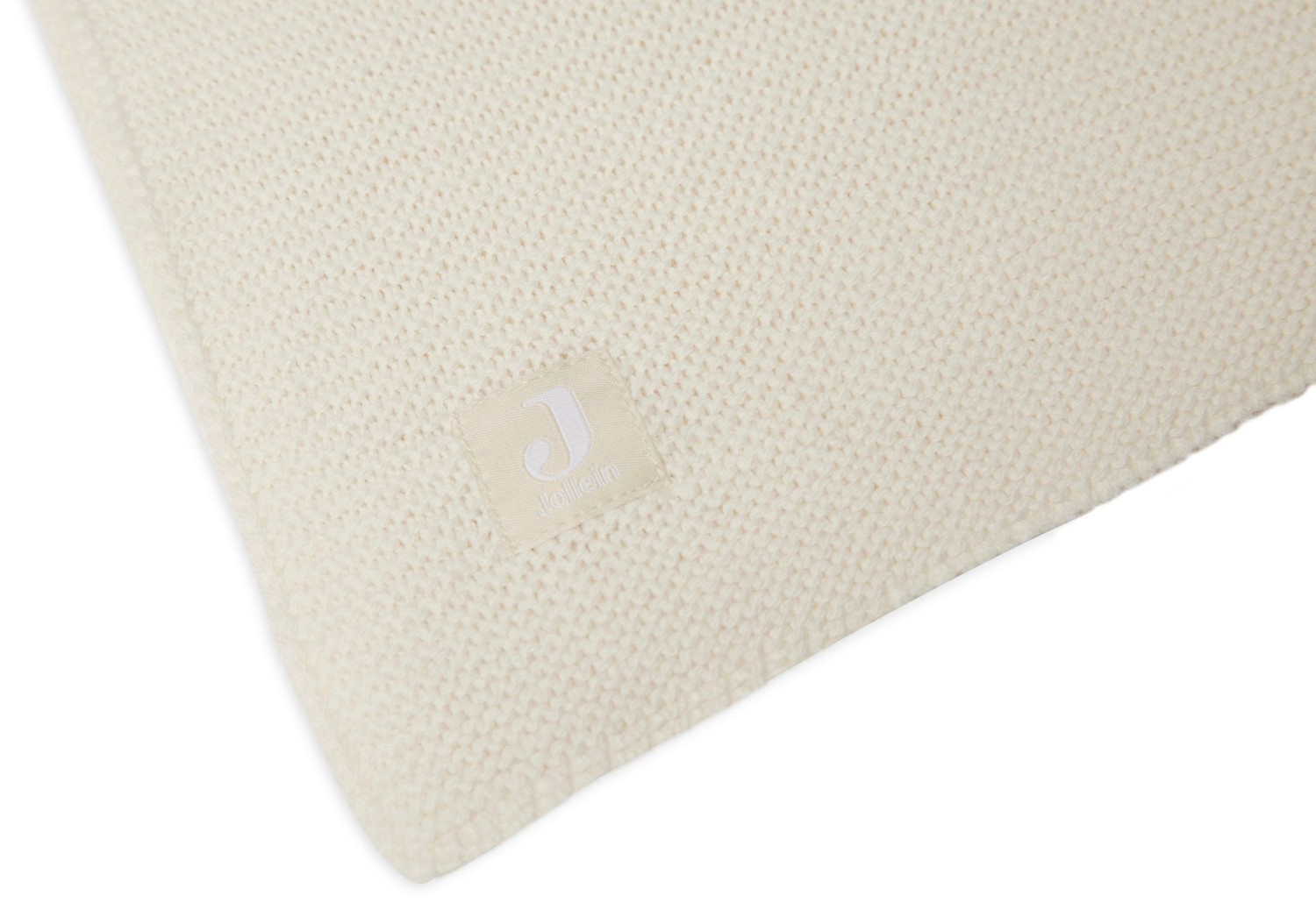 Deken Basic Knit - Ivory 75x100cm - afbeelding 4