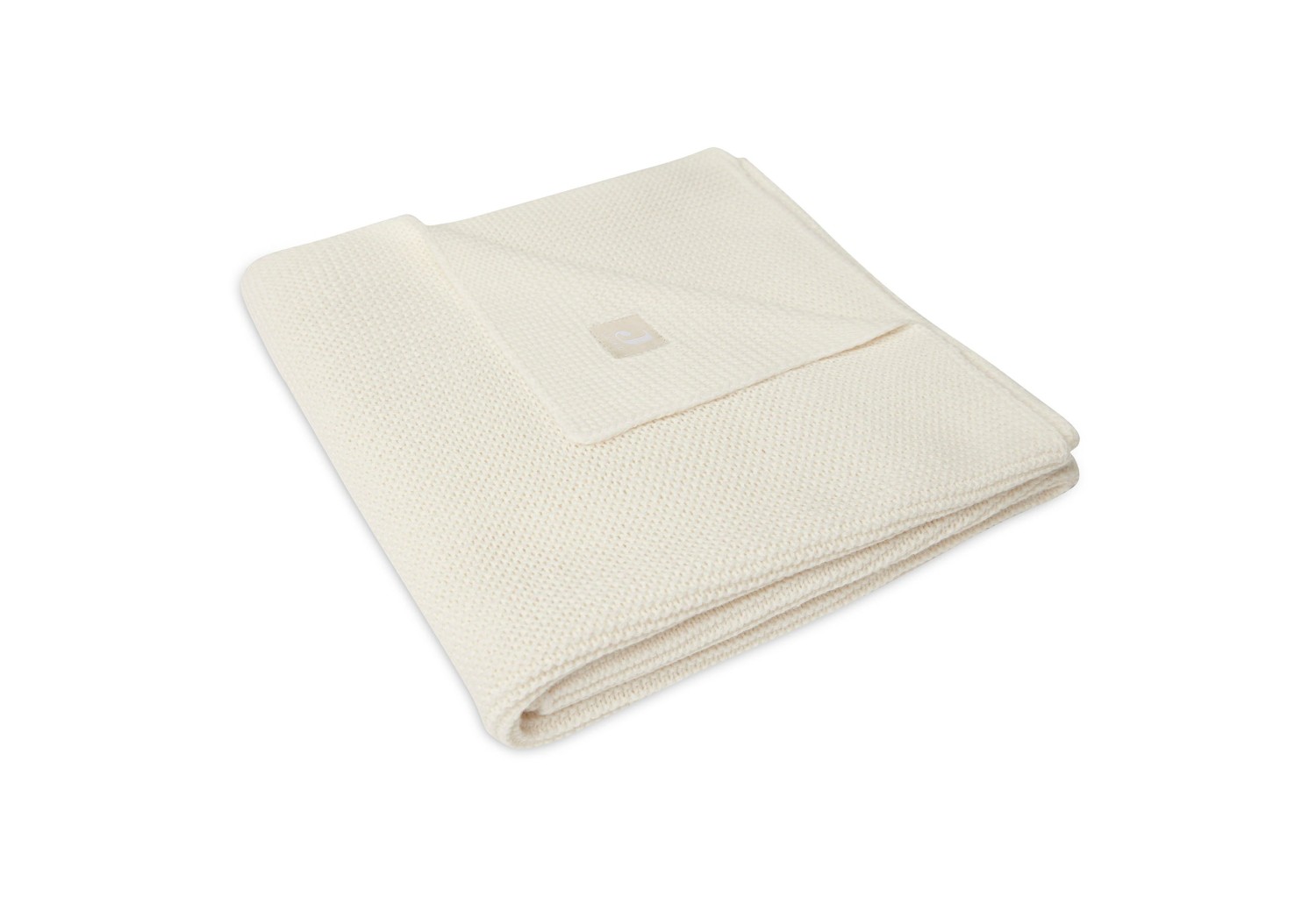 Deken Basic Knit - Ivory 75x100cm - afbeelding 5