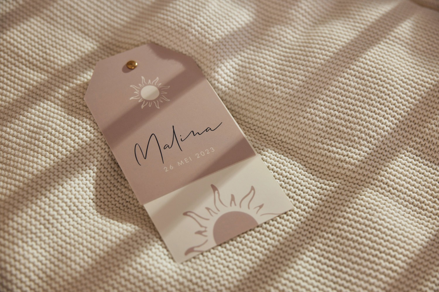 Deken Basic Knit - Ivory 75x100cm - afbeelding 8
