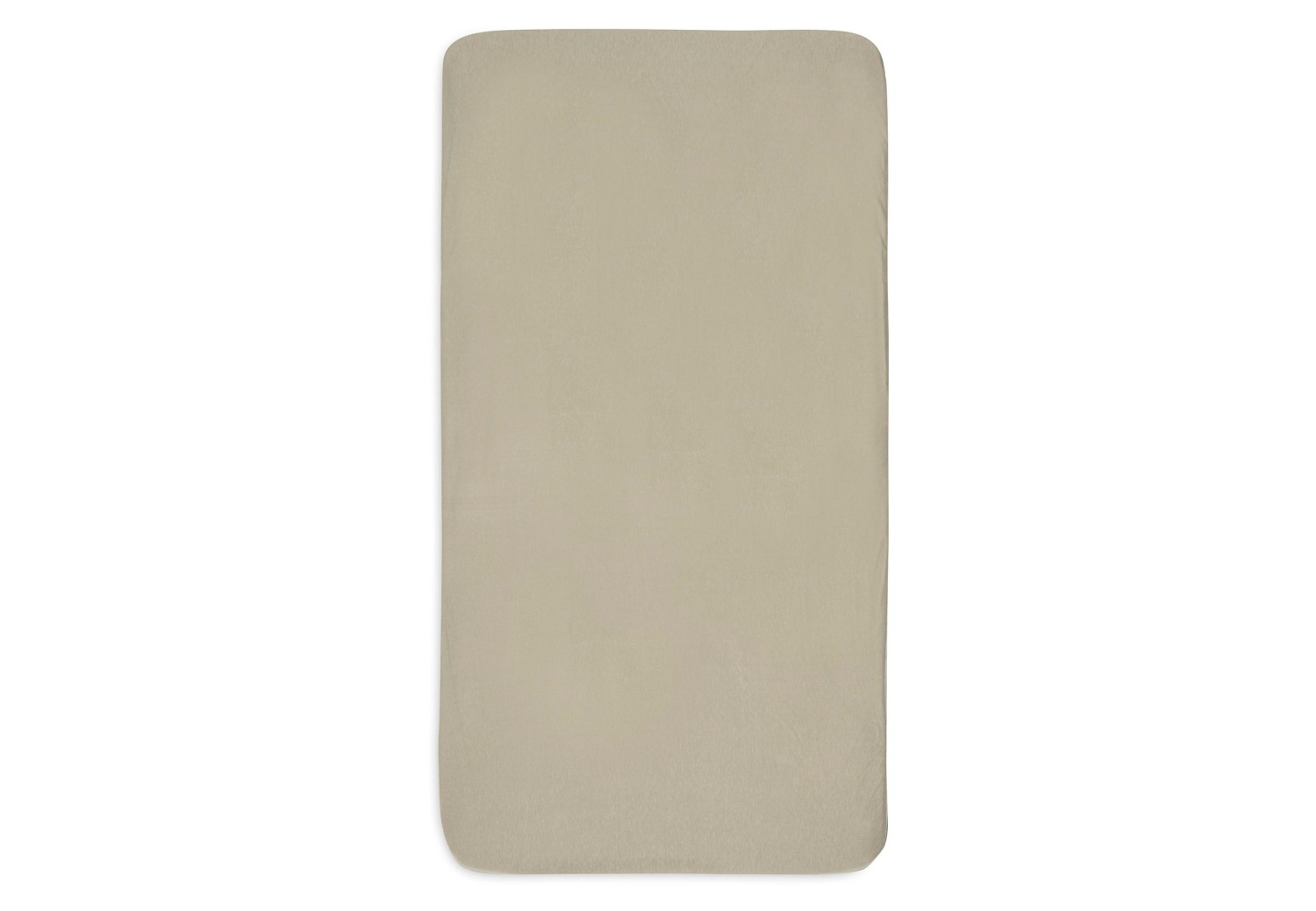 Jersey Hoeslaken 60x120cm - Olijfgroen - afbeelding 2