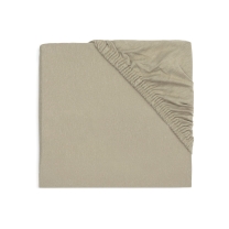 Jollein - Jersey Hoeslaken 60x120cm - Olijfgroen