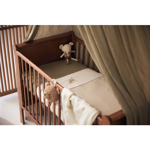 Jollein - Jersey Hoeslaken 60x120cm - Olijfgroen