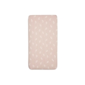 Jollein - Hoeslaken Jersey 60x120cm - Wild Rose