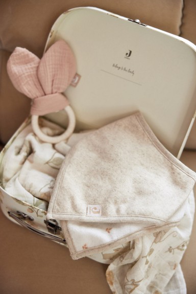 Jollein - Speendoekje Bunny Ears - Wild Rose