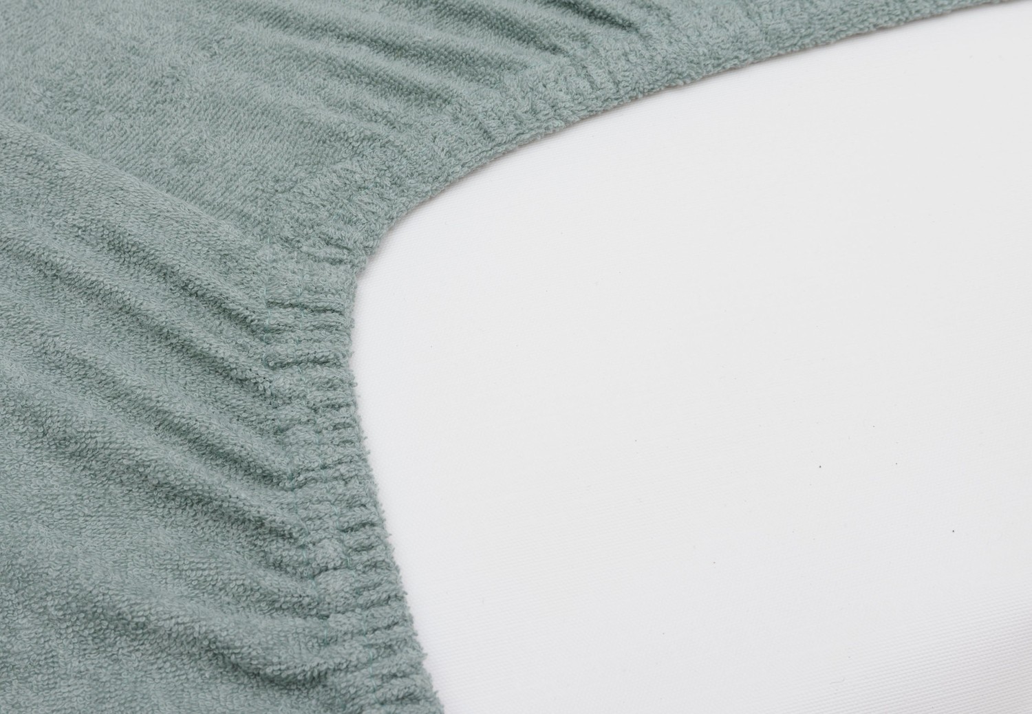 Badstof Aankleedkussenhoes 50x70cm - Sea Green - 2 Stuks - afbeelding 3