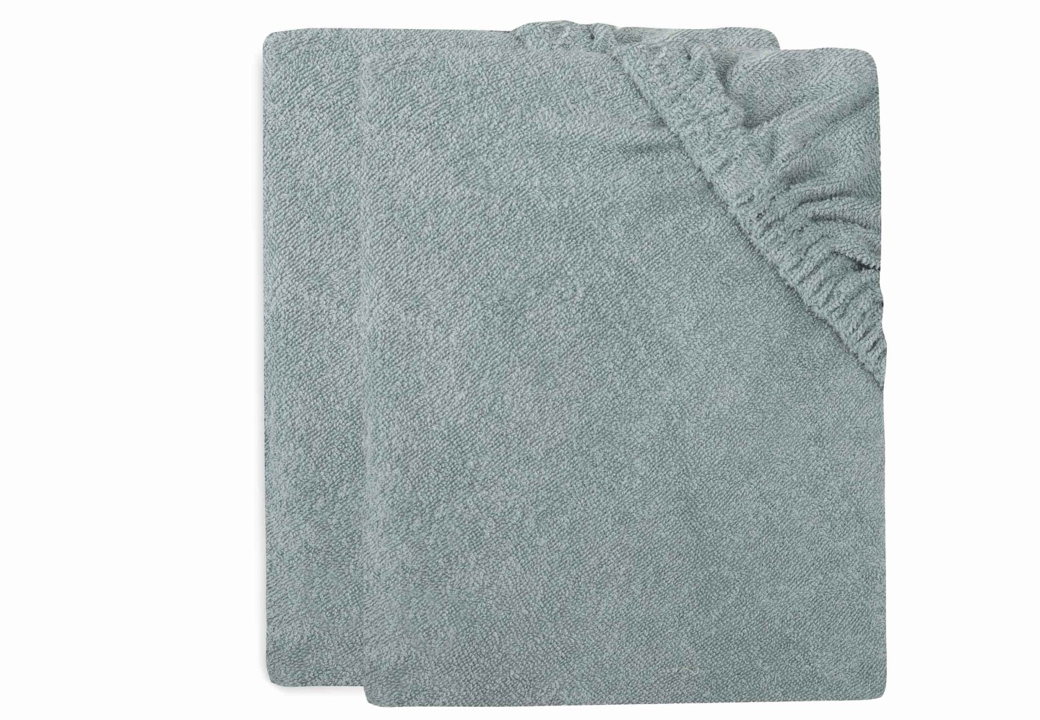Badstof Aankleedkussenhoes 50x70cm - Sea Green - 2 Stuks