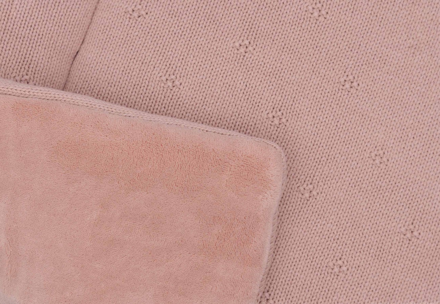 Boxkleed Cosy Knit 75x95cm - Wild Rose - afbeelding 4