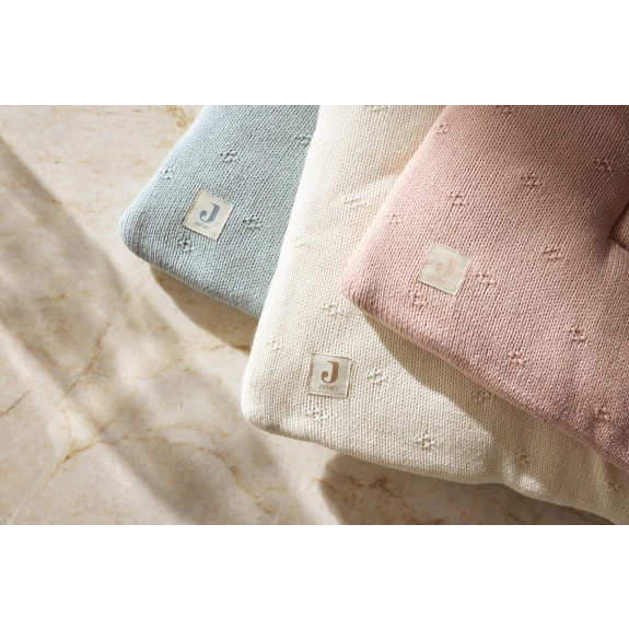 Jollein - Boxkleed Cosy Knit 75x95cm - Wild Rose
