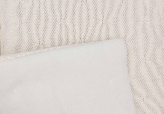 Jollein - Boxkleed Cosy Knit - Ivory