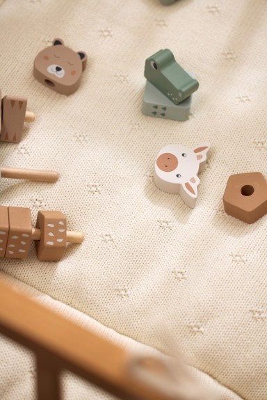 Jollein - Boxkleed Cosy Knit - Ivory