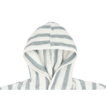 Badjas Streep Terry - Sea Green - 3-4 Jaar