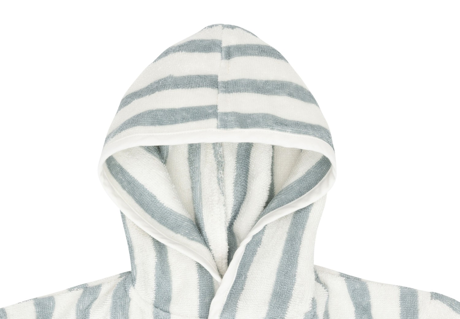 Badjas Streep Terry - Sea Green - 3-4 Jaar - afbeelding 4
