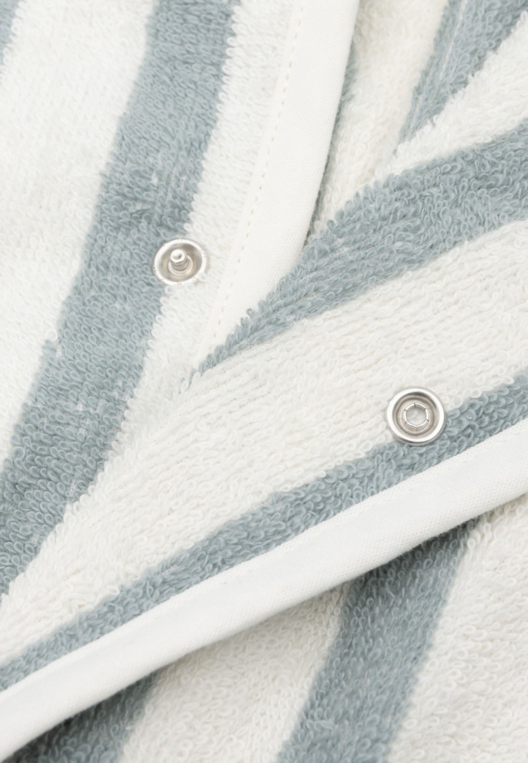 Badjas Streep Terry - Sea Green - 3-4 Jaar - afbeelding 11