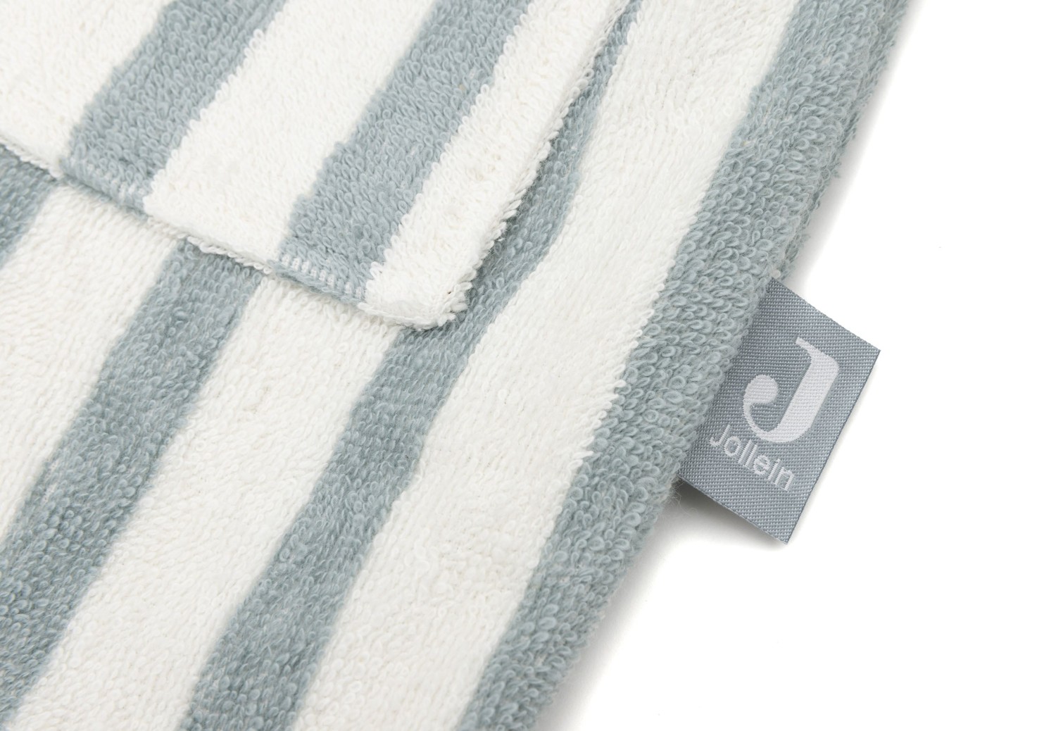 Badjas Streep Terry - Sea Green - 3-4 Jaar - afbeelding 6