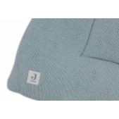 Jollein - Boxkleed Cosy Knit 75x95cm - Sea Green