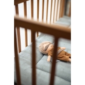 Jollein - Boxkleed Cosy Knit 75x95cm - Sea Green