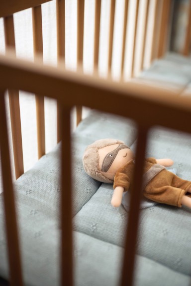 Jollein - Boxkleed Cosy Knit 75x95cm - Sea Green