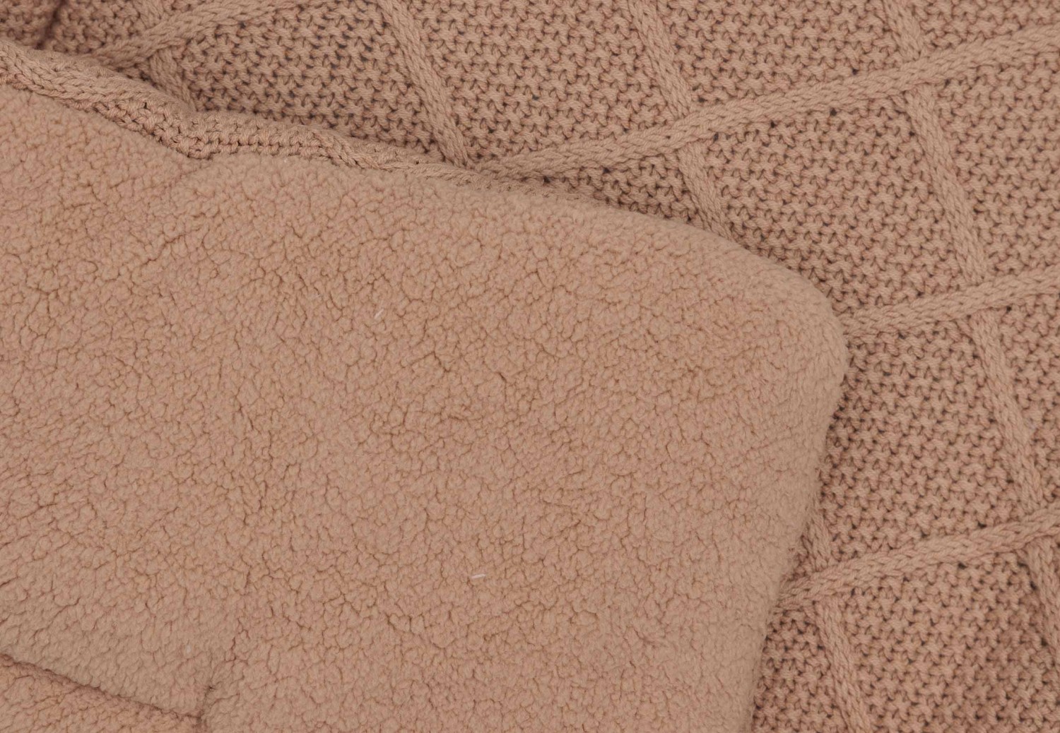 Zacht Boxkleed 75x95cm Check Knit - afbeelding 4