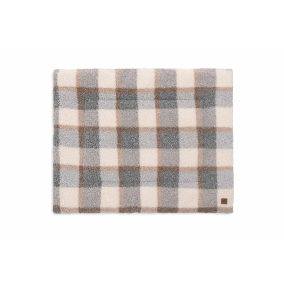 Jollein - Winterklaar Boxkleed 75x95cm - Check Boucle