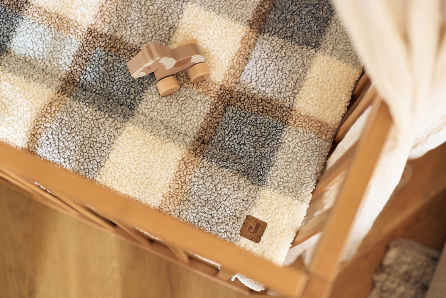 Winterklaar Boxkleed 75x95cm - Check Boucle - afbeelding 6