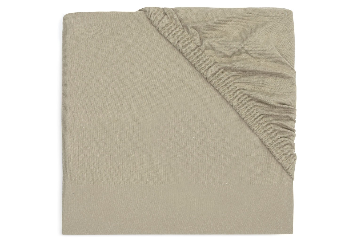 Hoeslaken Jersey 40/50x80/90cm - Olijfgroen