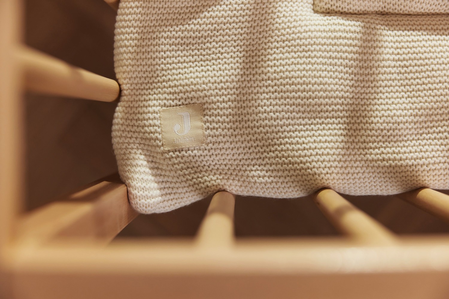 Deken Ledikant Basic Knit - Ivory - afbeelding 9