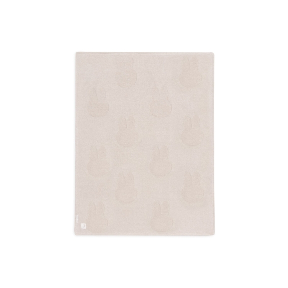Jollein - Deken Ledikant 100x150cm Miffy - Nougat Fleece