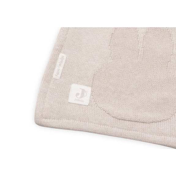 Jollein - Deken Ledikant 100x150cm Miffy - Nougat Fleece