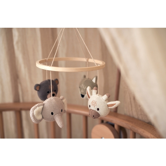 Jollein - Houten Babymobiel - Dieren