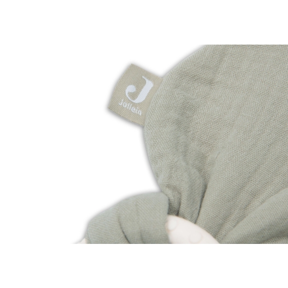 Jollein - Siliconen Bijtring Bunny Ears - Olive Green