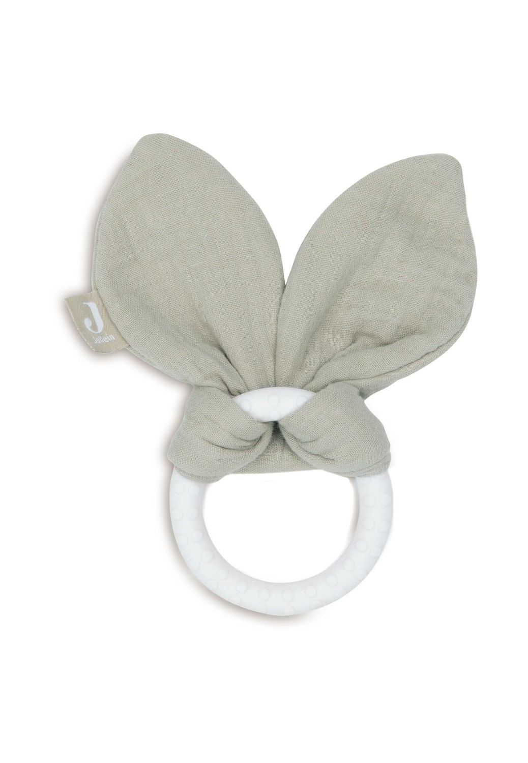 Siliconen Bijtring Bunny Ears - Olive Green - afbeelding 9