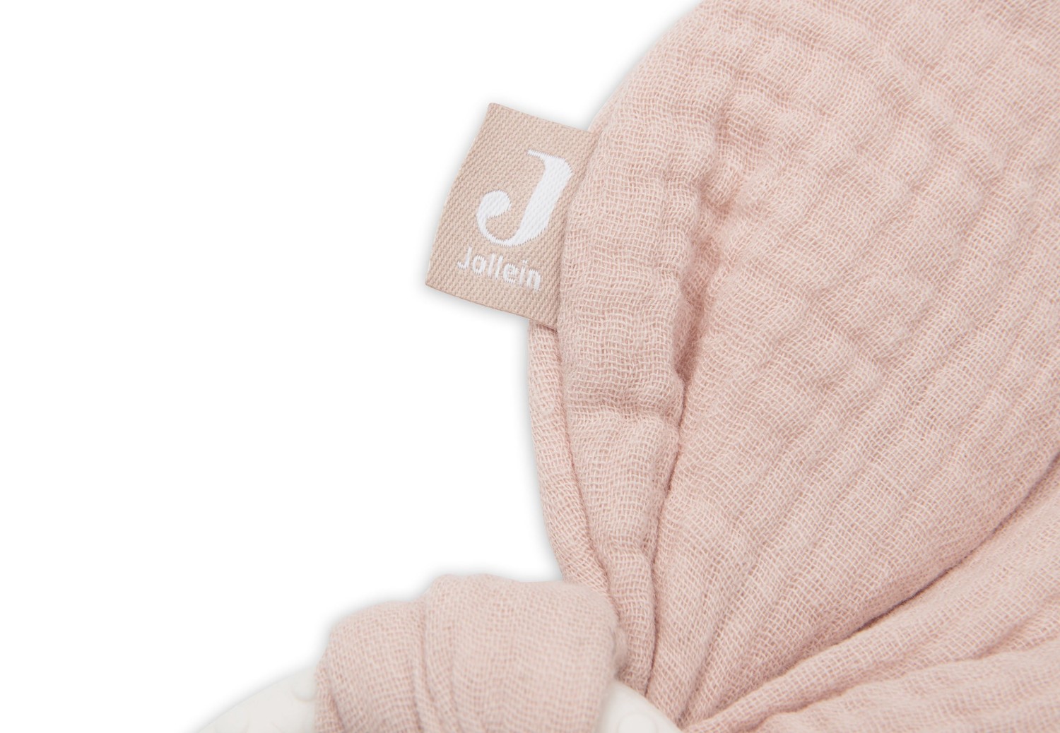 Siliconen Bunny Oren Bijtring - Wild Rose - afbeelding 2